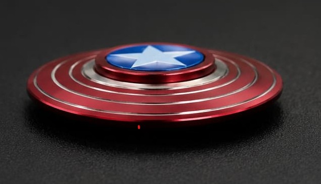 CAPTAIN AMERICA SHIELD FIDGET SPINNER