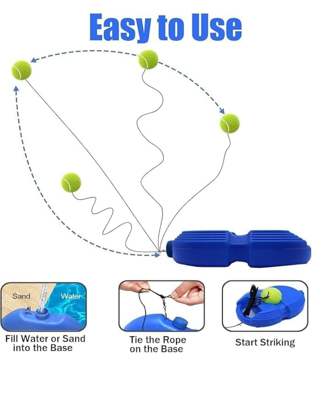 TRANINING TENEIS REBOUNCE BALL