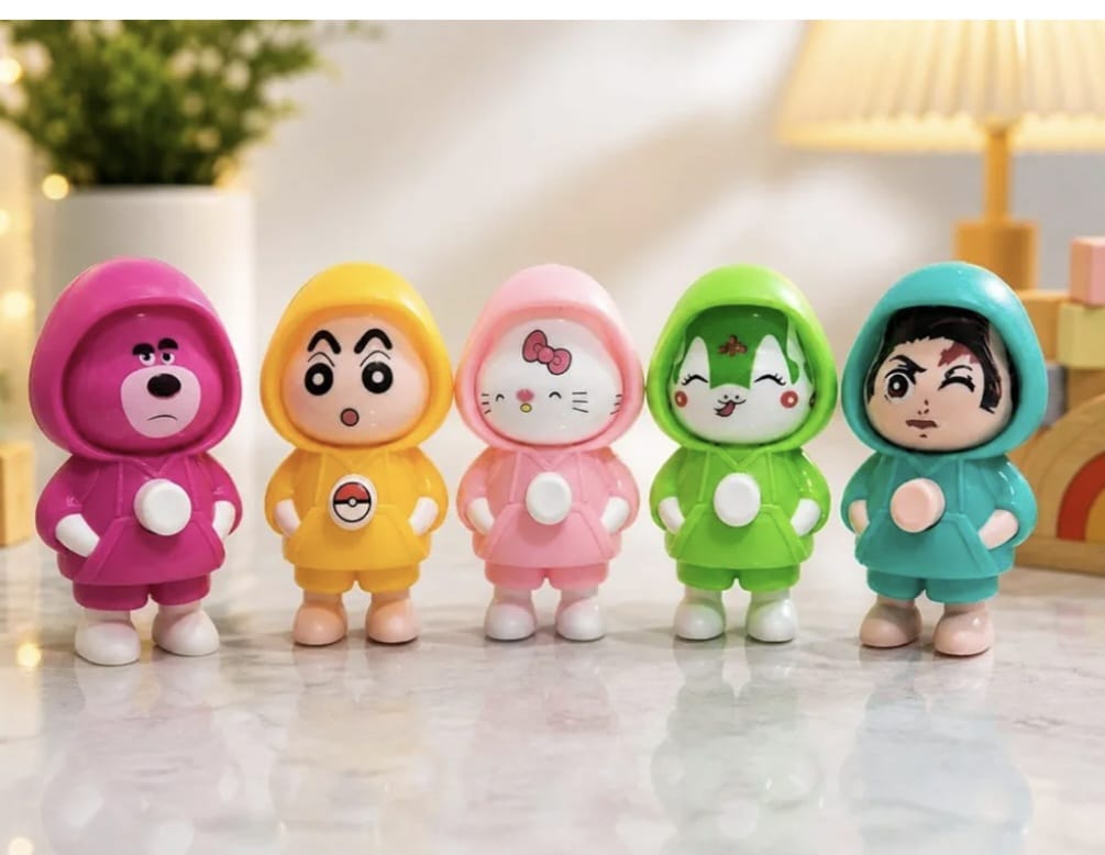 Cute Face Changing Button Toy for Kids