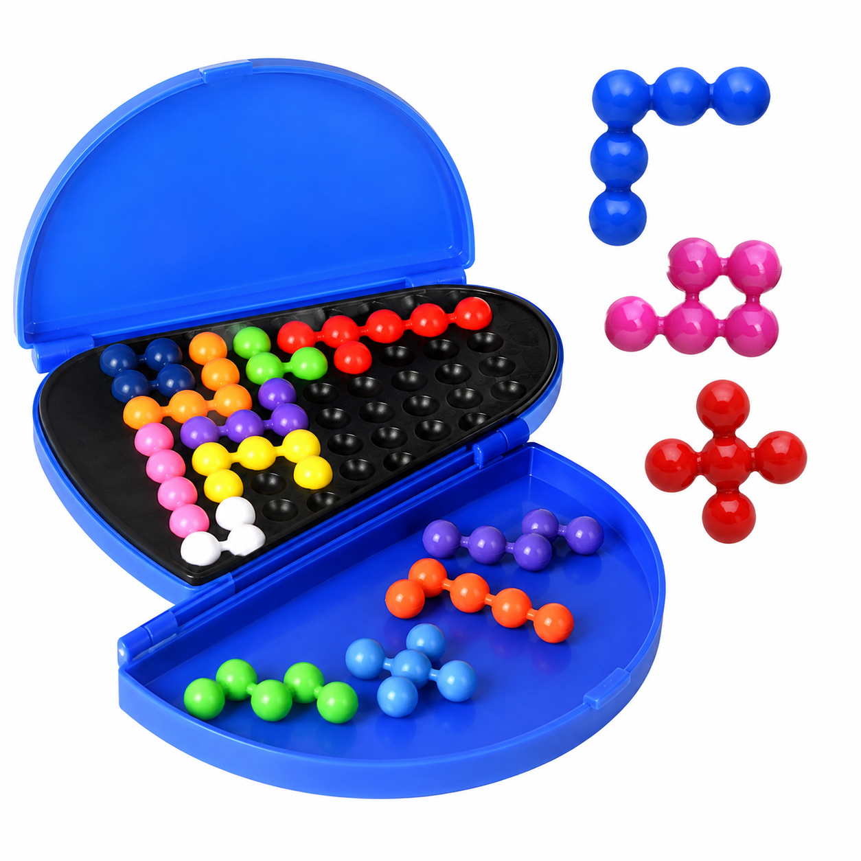 Wisdom Bead IQ Puzzle Game, Magnetic Color Matching Brain Teaser Toy for Kids & Adults