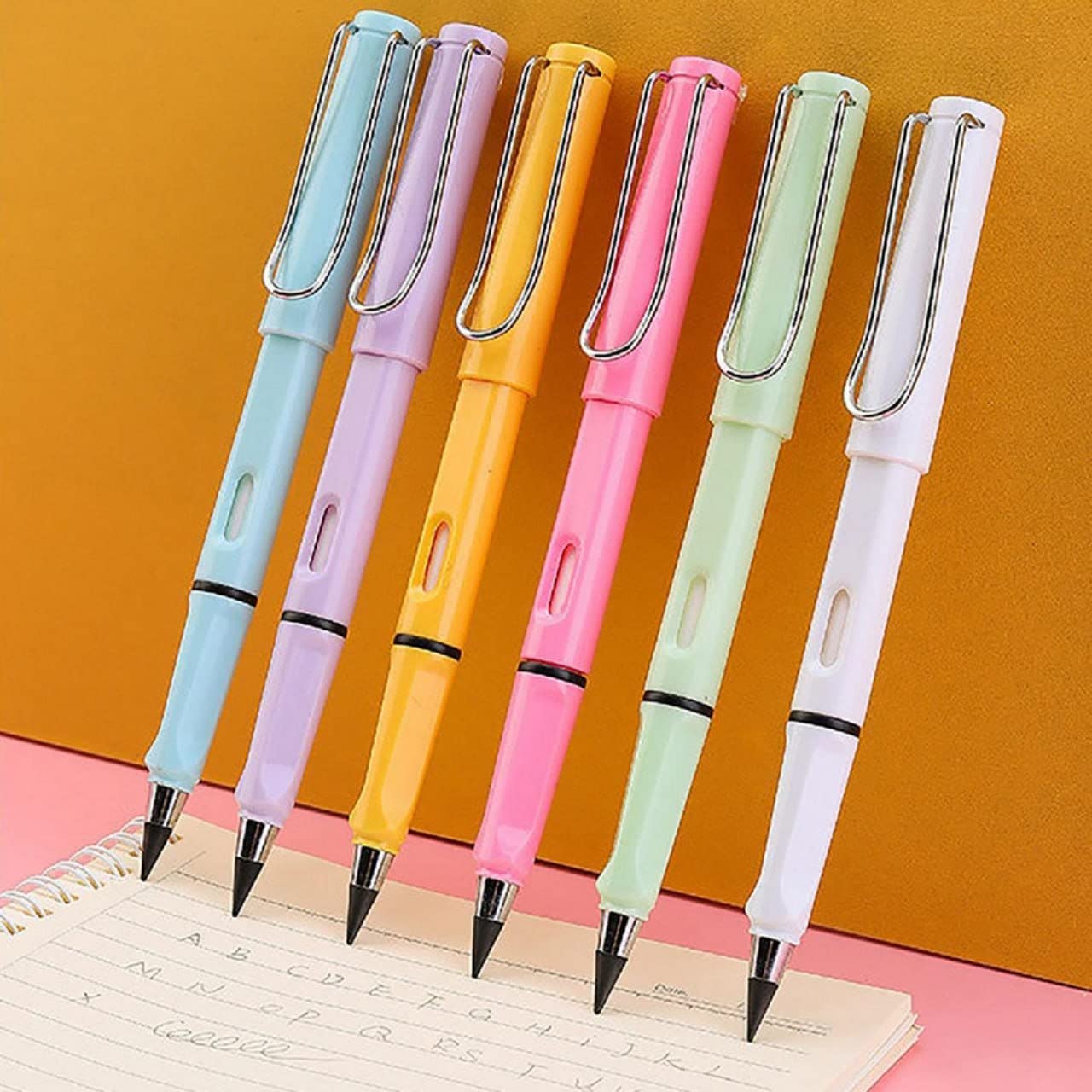 Everlasting Inkless Pencil, Reusable No-Sharpening Writing Pencil for School, Office & Sketching